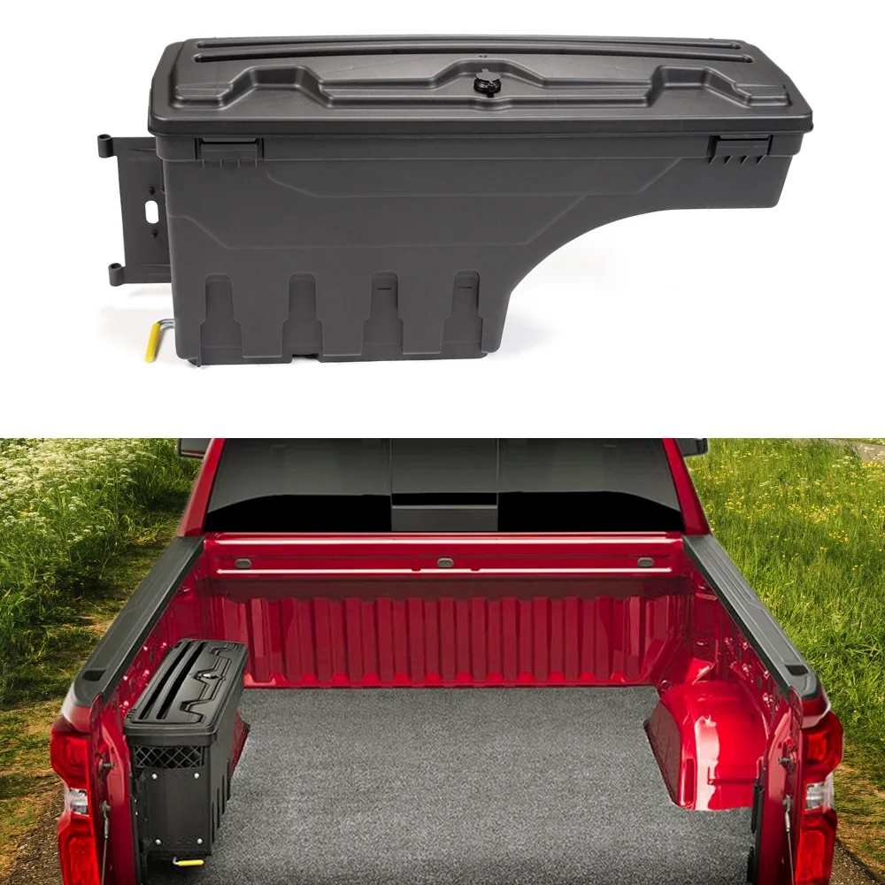 Truck Bed Storage Box Toolbox LH & RH Fit For Dodge Ram 1500 2500 3500 2002-2008