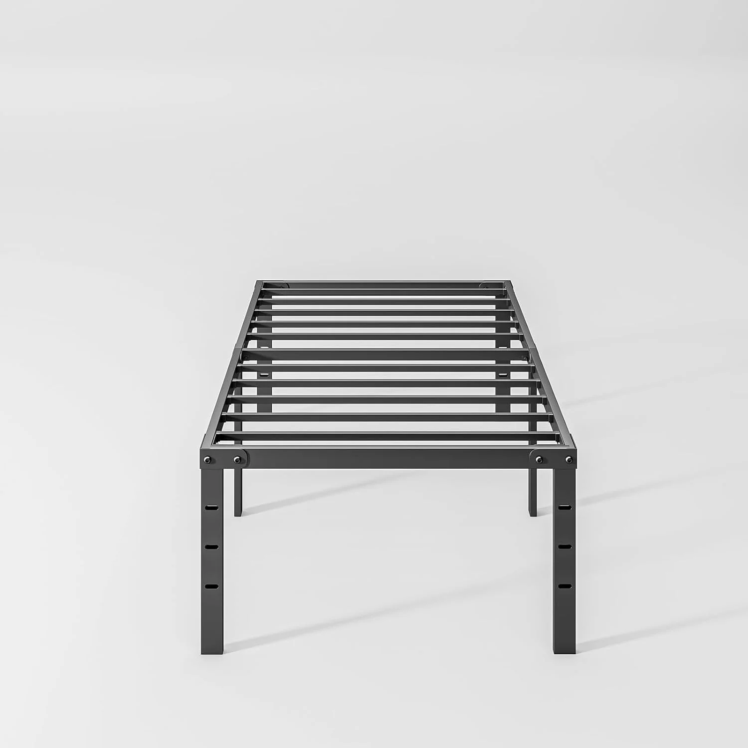 20 Inch King Bed Frame No Box Spring Needed, Heavy Duty Tall Metal Platform with Large Storage Space, Easy Assembly Strong Bearing Capacity, Noise Free