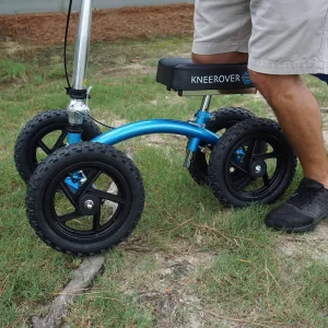 New KneeRover Quad All Terrain Knee Walker in Metallic Blue