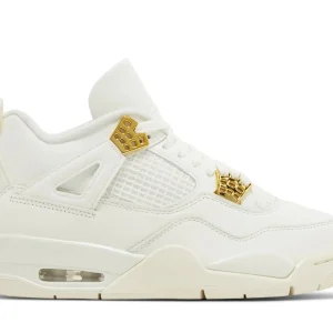Wmns Jordan 4 Retro 'Metallic Gold'