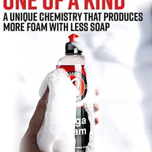 Adam’s Mega Foam 16oz - pH Best Car Wash Soap For Foam Cannon, Pressure Washer or Foam Gun | Concentrated Car Detailing & Cleaning Detergent Soap | Won't Strip Car Wax or Ceramic Coating