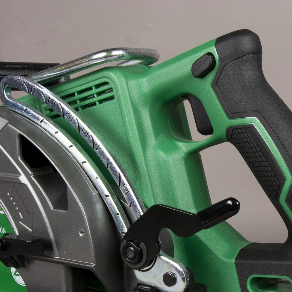 Metabo HPT 36V MultiVolt 7-1/4 Inch Rear Handle Circular Saw, Lightweight Design, Up to 500 2x4 Cuts Per Charge, 53- Adjustable Bevel Capacity, Lifetime Tool Body Warranty, C3607DWA