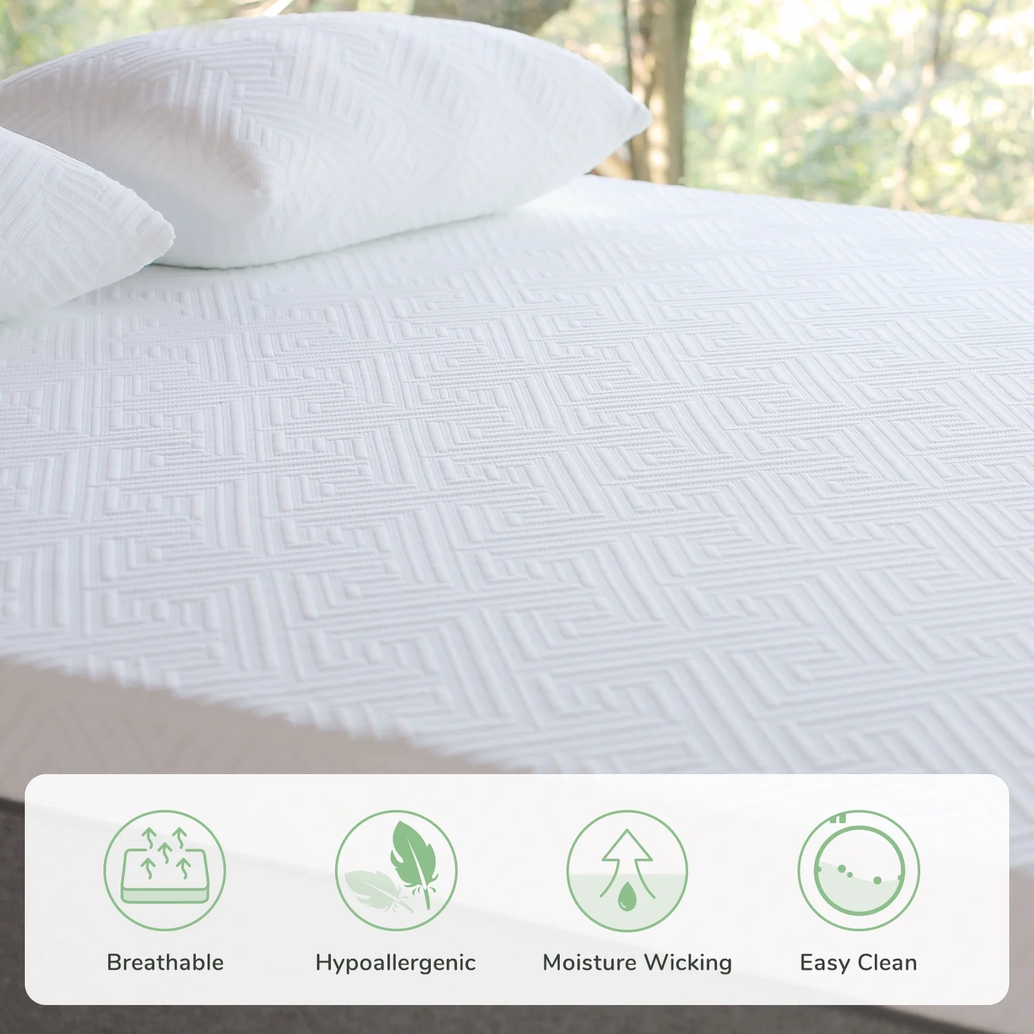 Novilla Full Mattress 10 inch Bliss Memory Foam Mattress in a Box Full Size Bed Mattress