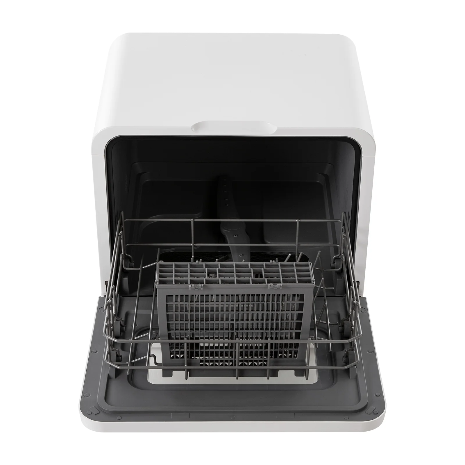 Compact Countertop Dishwasher -?6-8 Place Settings, 4 Washing Modes, Efficient 785W Power, Low Noise, Automatic Drying, Ideal for Small Kitchens and Apartments