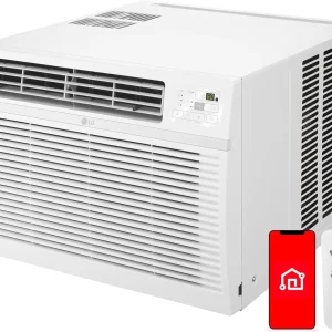 LG 5000 BTU Window Air Conditioner with Remote, Easy Mechanical Control Ultra-Quiet