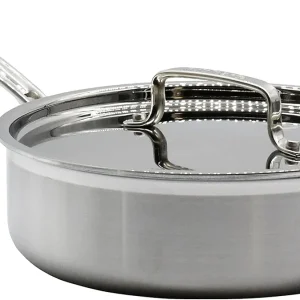MultiClad Pro Stainless-Steel Cookware 13-Piece Cookware Set, Silver