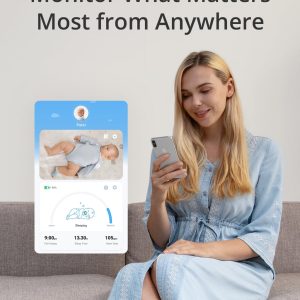 eufy Baby Smart Sock S320 Baby Monitor with 2K Camera