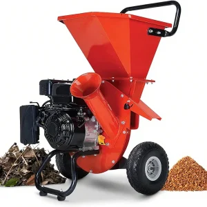 Wood Chipper Shredder Mulcher Heavy Duty Gas Powered
