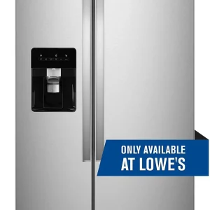 2025 36-Inch Wide Side-By-Side Refrigerator - 24 Cu. ft. Stainless Steel