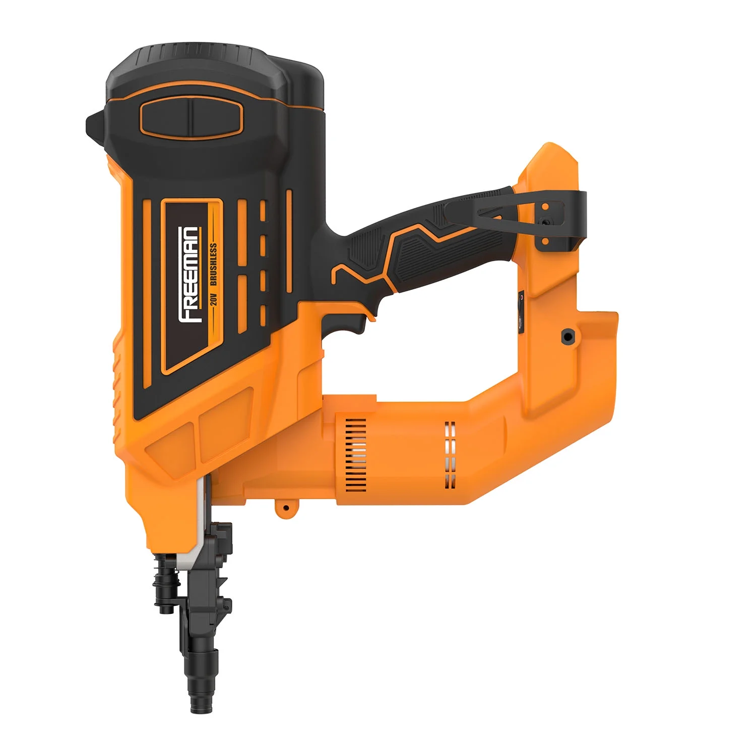 Freeman PE20VTCNPN 20 Volt Cordless and Brushless 3" Single Pin Concrete Nailer (Tool Only) -C 750 Shots per Charge