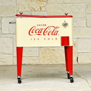 Leigh Country Licensed Coca-Cola Series CP 98111 Metal 60 Qt Outdoor Patio Cooler