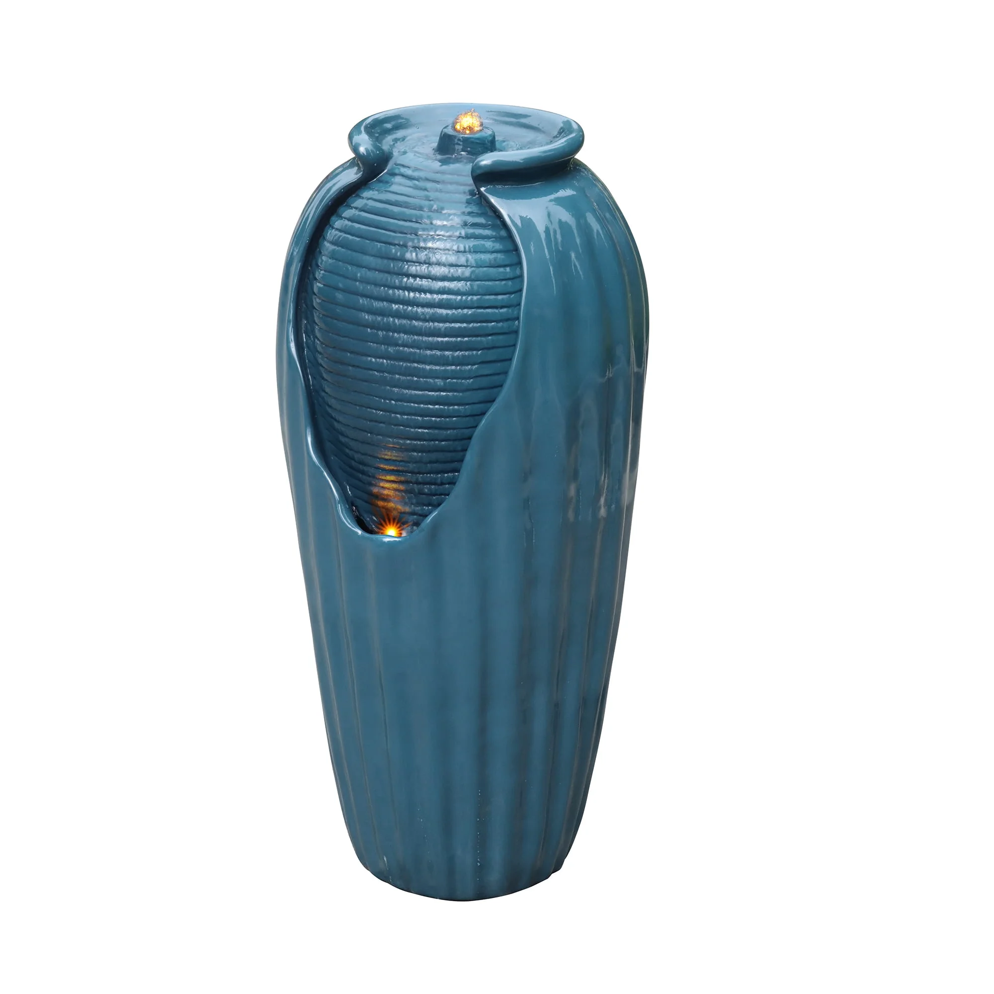 Teamson Home 32.01" LED Vase Water Fountain