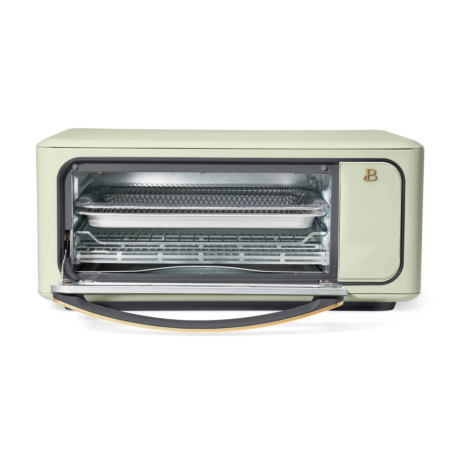 Beautiful Infrared Air Fryer Toaster Oven, 9-Slice, 1800 W, White Icing by Drew Barrymore