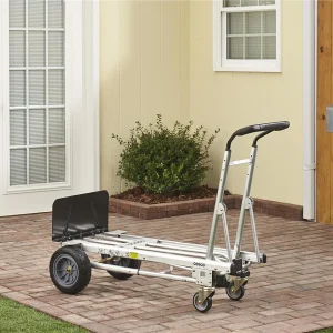 Cosco 3-in-1 Assist Series Hand Truck/Assisted Hand Truck/Cart with flat-free wheels