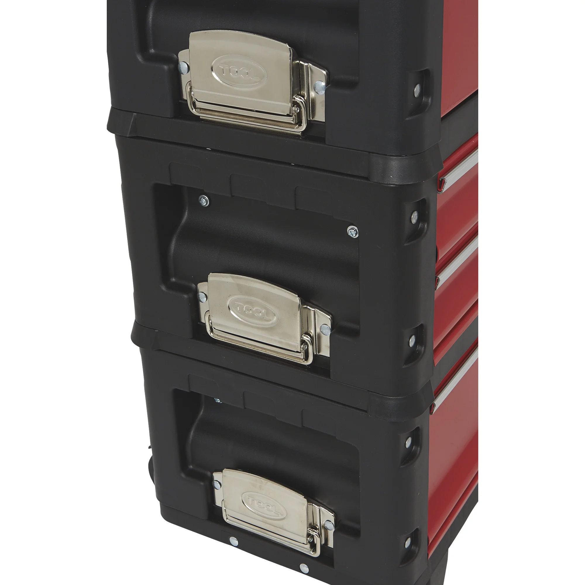Ironton 3-Pc. Toolbox Storage System, 20in., Portable, Ball Bearing Drawers, Trolley with Wheels
