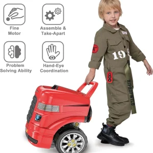 Truck engine toys, children's mechanical repair set