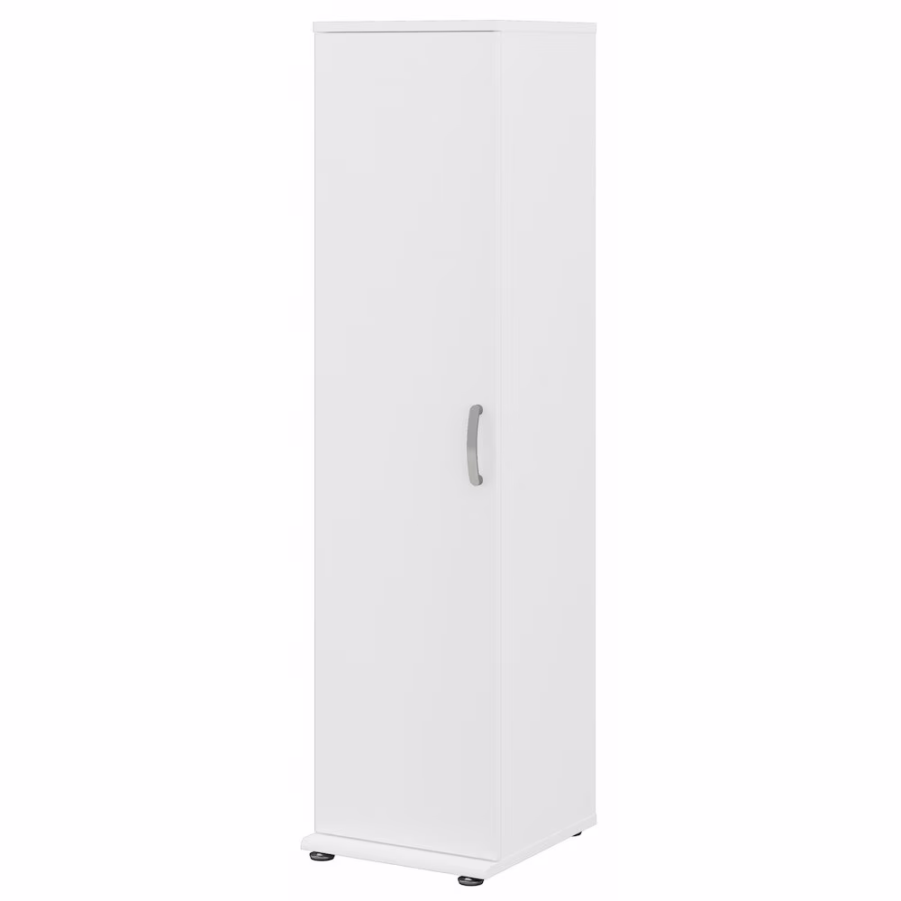 Universal Narrow Clothing Storage Cabinet in Platinum Gray - Engineered Wood