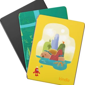Amazon – Kindle Paperwhite Kids E-Reader 6.8′′ display with kid-friendly cover – 16GB – 2022 – 2023 – Emerald Forest