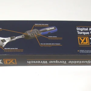 Yellow Jacket 60648 Digital Adjustable Torque Wrench 752 in - Lb Torque 10.6 in