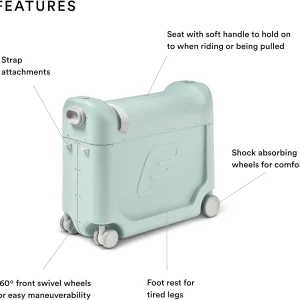 Kids' ride-on luggage and in-flight beds - Help your kids relax and sleep on the plane - Approved by multiple airlines - Best for ages 3 - 7