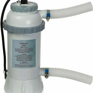 Intex 28684 Electric Pool Heater, 3000W, for Above Ground Pools up to 179 7/8in, Auto Shut-off
