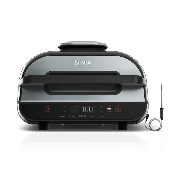 Foodi Smart XL 4-in-1 Indoor Grill with 4-Quart Air Fryer, Roast, Bake, and Smart Cook System, FG550