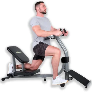 Limber Pro Stretch Machine, Lumbar & Leg Rehab, Adjustable Seat