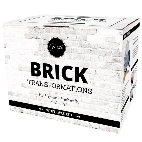 Giani Brick Transformations Paint Kit - Whitewashed
