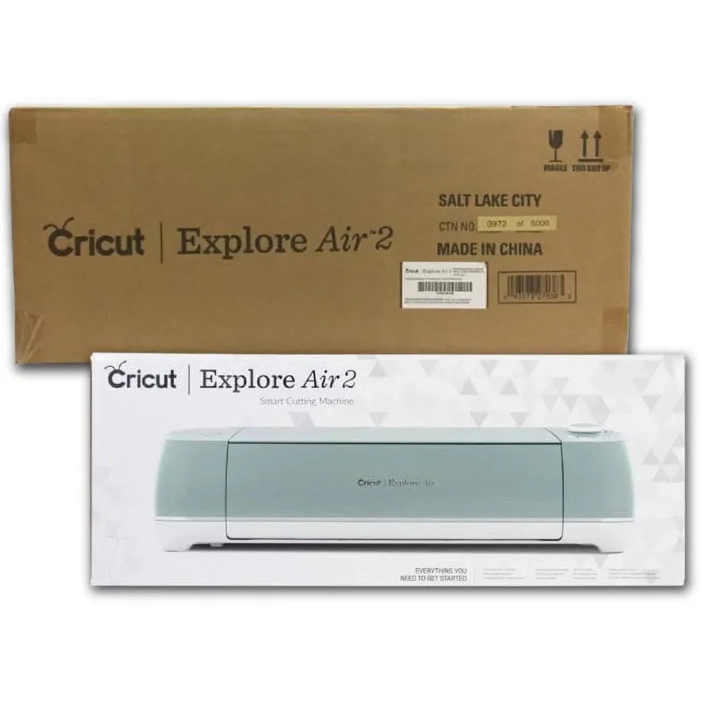 Cricut Explore Air 2 Machine Bundle Beginner Guide, Tool Kit, Vinyl Pack, Designs & Project Inspiration