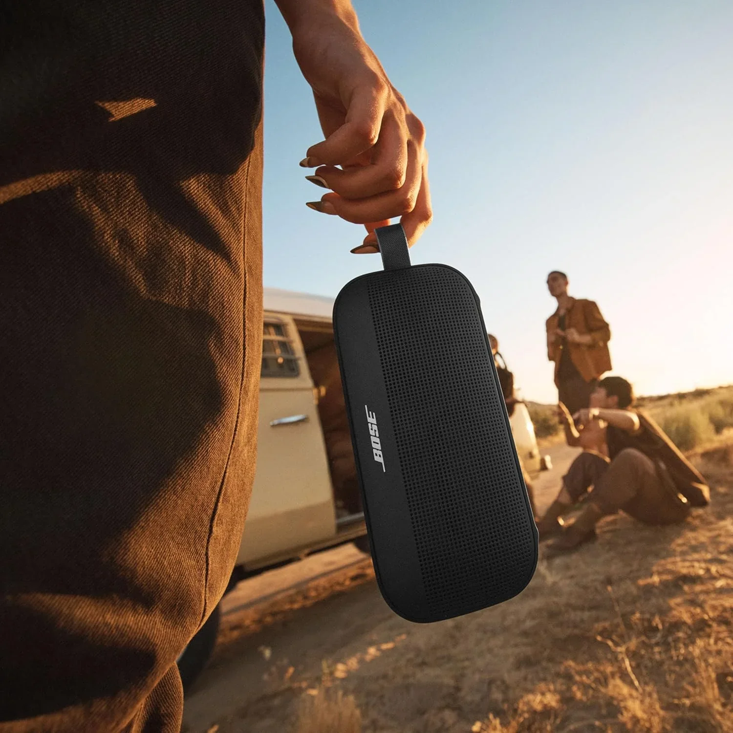 Bose SoundLink Flex Portable Bluetooth Speaker (2nd Gen), Portable Outdoor Speaker with Hi-Fi Audio, Up to 12 Hours Battery Life, Waterproof and Dustproof