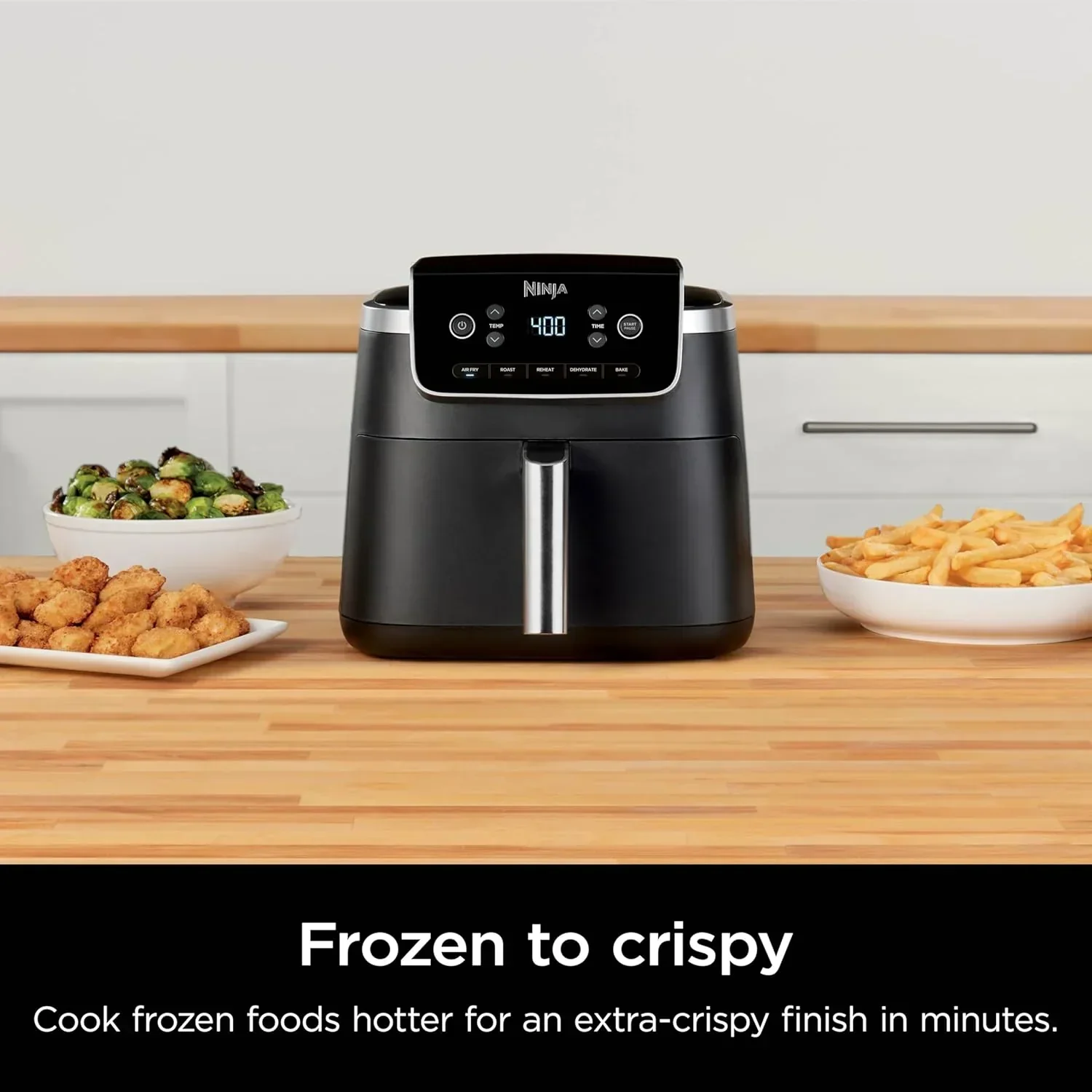 Ninja Air Fryer Pro XL 6-in-1 with 6.5 QT Capacity Max Crisp Air Fry Air Roast Bake