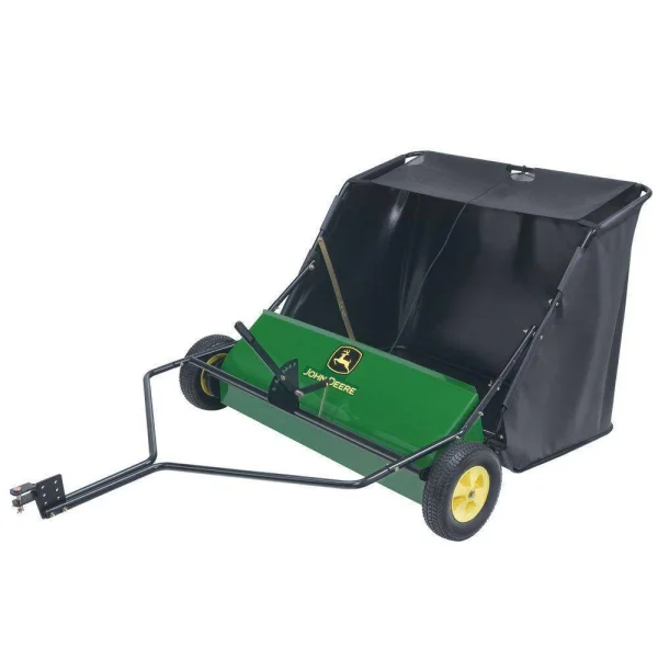 John Deere 42" Tow-Behind Lawn Sweeper, 24 cu. ft. Capacity, Adjustable Brushes