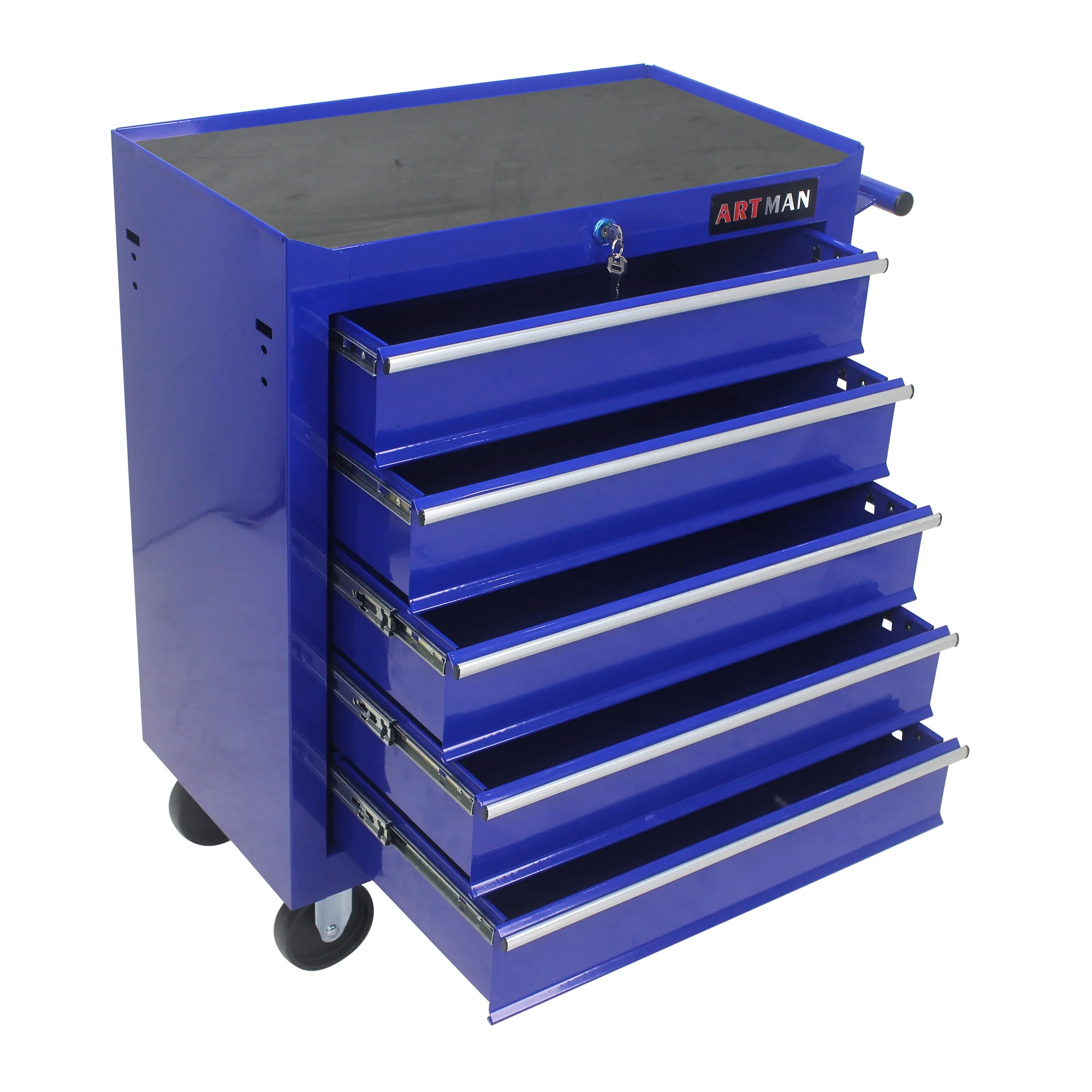 ARTMAN 5 Drawer Rolling Tool Chest, Tool Storage Cabinet with Wheels and Drawers for Garage Warehouse