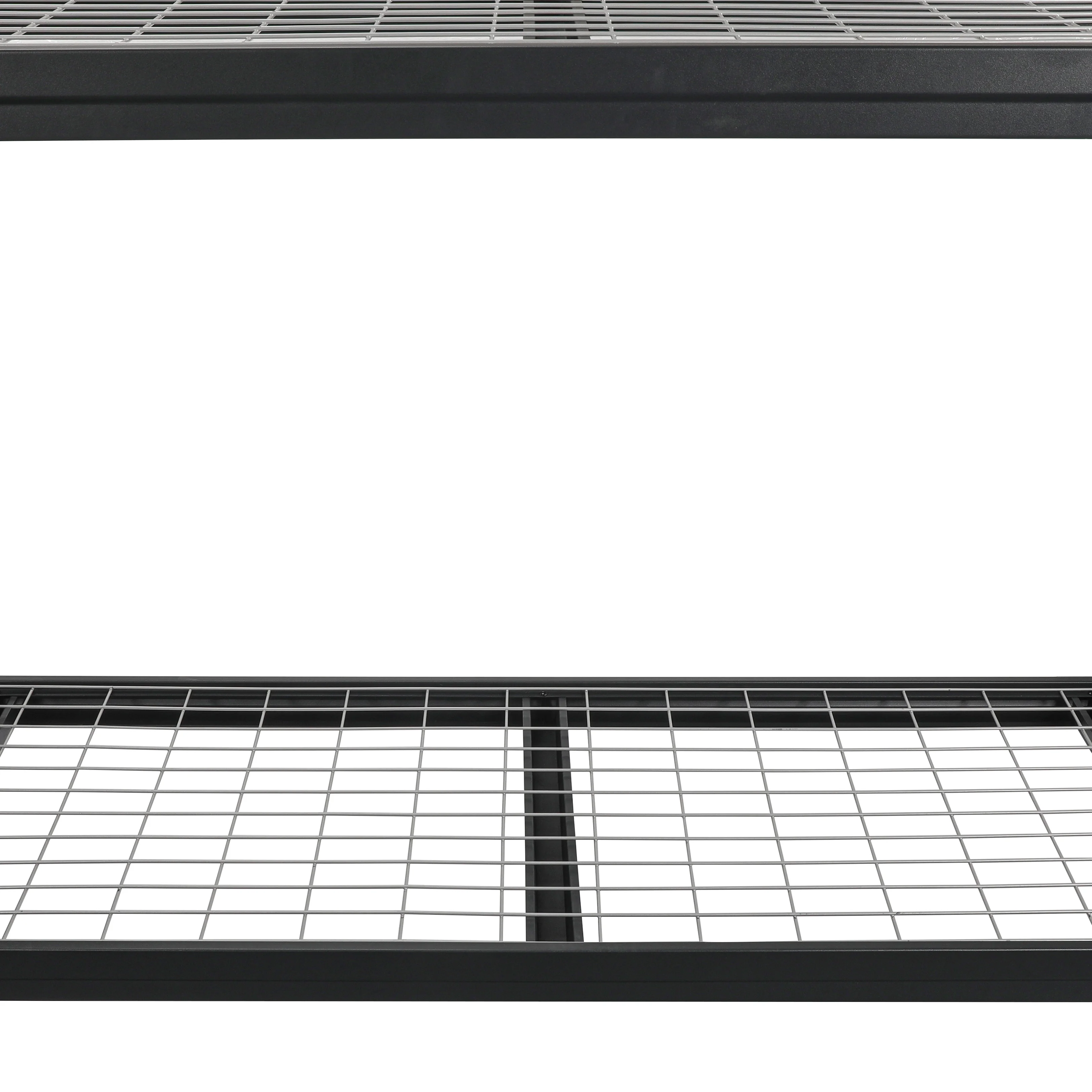 WORKPRO Steel 3-Tier Storage Shelf Unit 72-Inch-H x 77-Inch-W x 24-Inch-D, 6000lb Total Capacity, Black