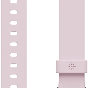 Fitness and Wellness-Tracker with Stress Management, Sleep-Tracking and 24/7 Heart Rate, One Size S L Bands Included, Lunar White/Soft Gold Stainless Steel, 1 Count