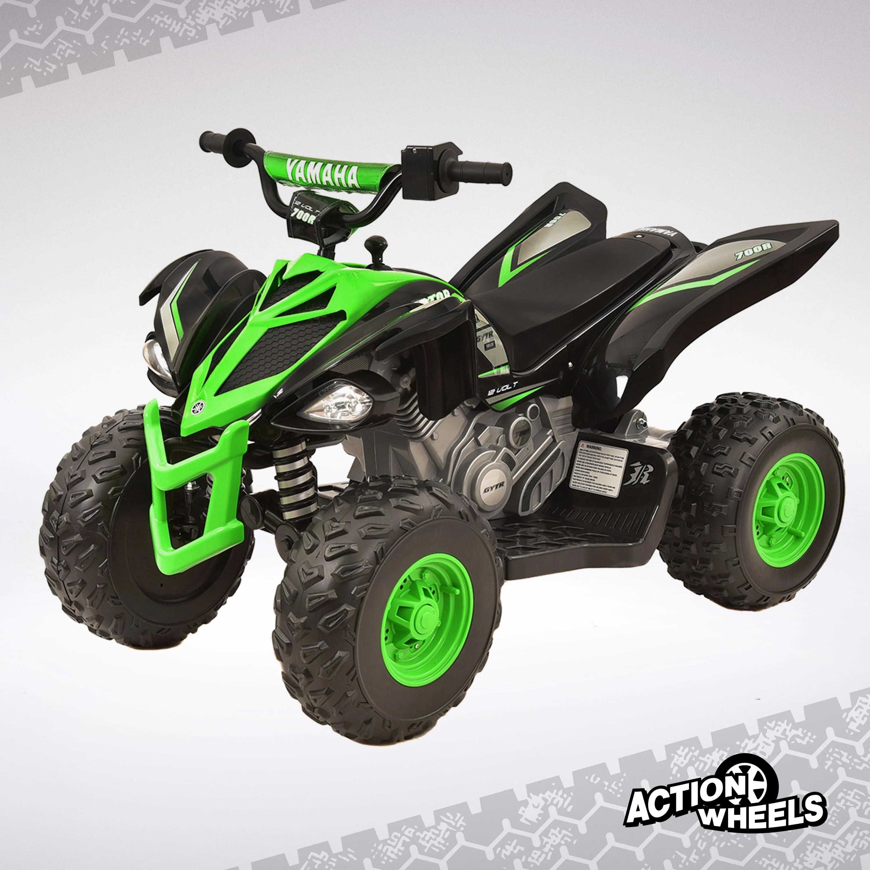 Yamaha 12V Raptor ATV Powered Ride-on for Boys & Girls, Ages 3+, up to 5 MPH