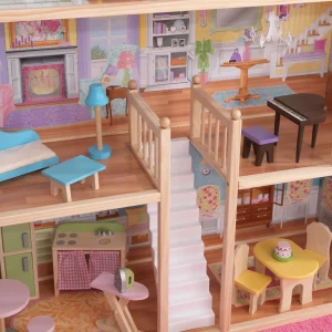 KidKraft Majestic Mansion Wooden Dollhouse with 34 Accessories