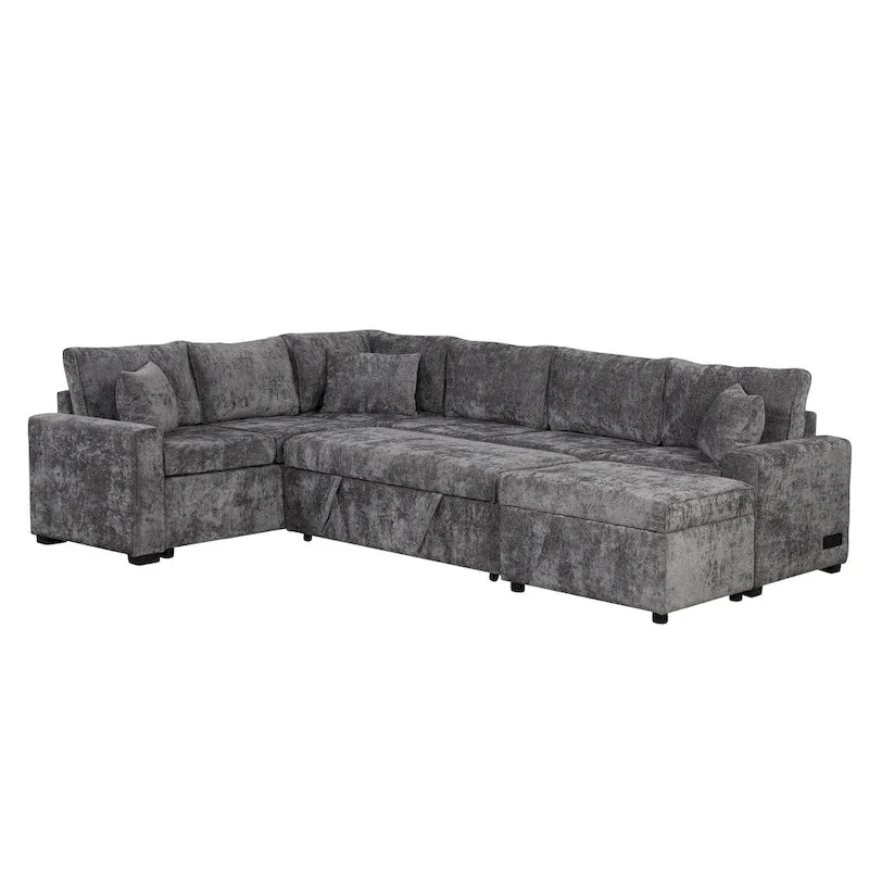 Sectional Sofa Pull-out Sofa Bed Sleeper