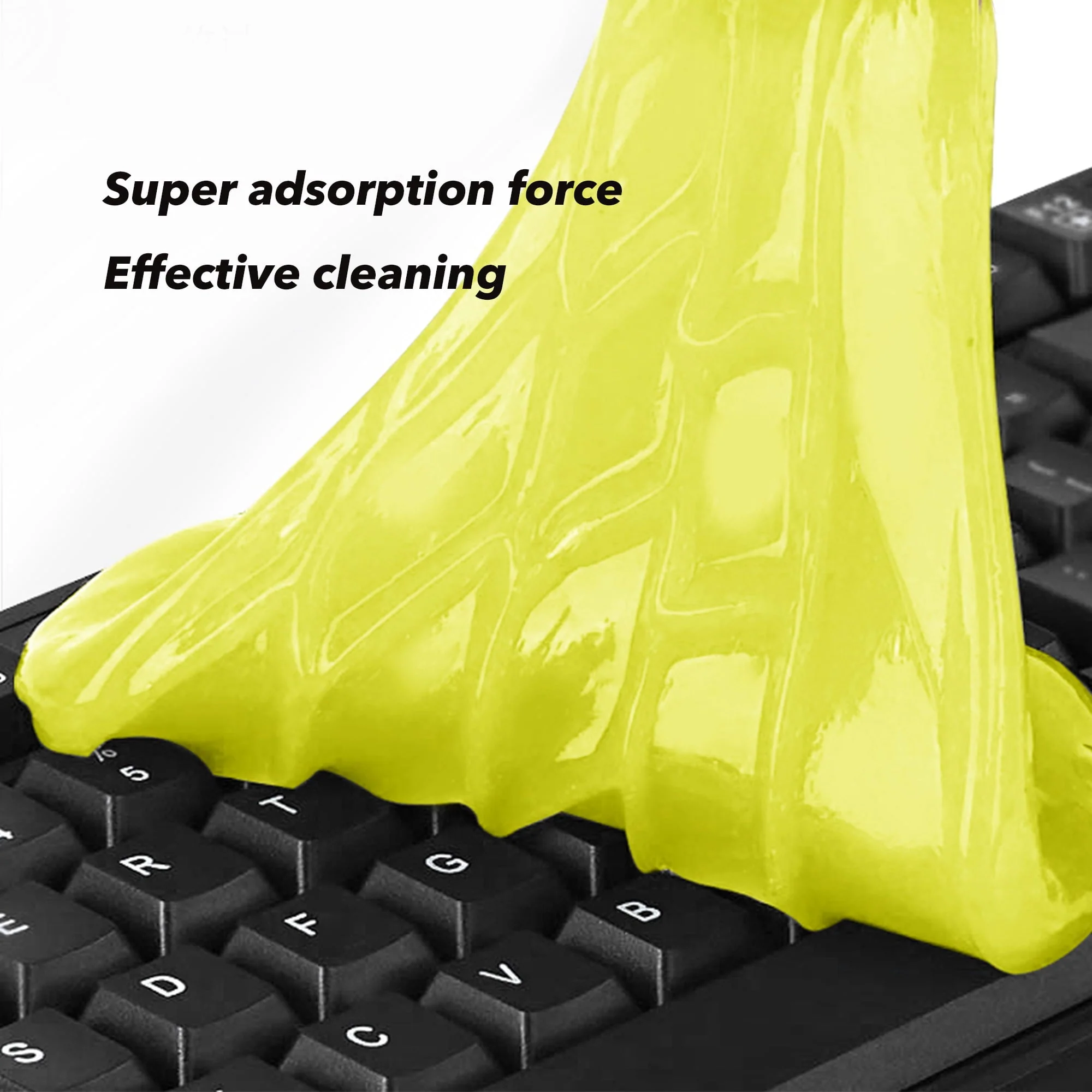XinLe Cleaning Gel for Car Office Cleaning Kit Universal Detailing Automotive Dust Crevice Cleaner Auto Air Vent Interior Home Electronics Cleaner for Car Vents PC Laptops Cameras Keyboard- 1 Pack