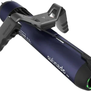 Waydoo Subnado Underwater Scooter Lite, Water Sports Diving Scooter with Removable Handle, Compact and Portable Water Scooter for Adults&Kids, Scuba Diving Snorkeling Sea Scooter Multiple Uses, Blue