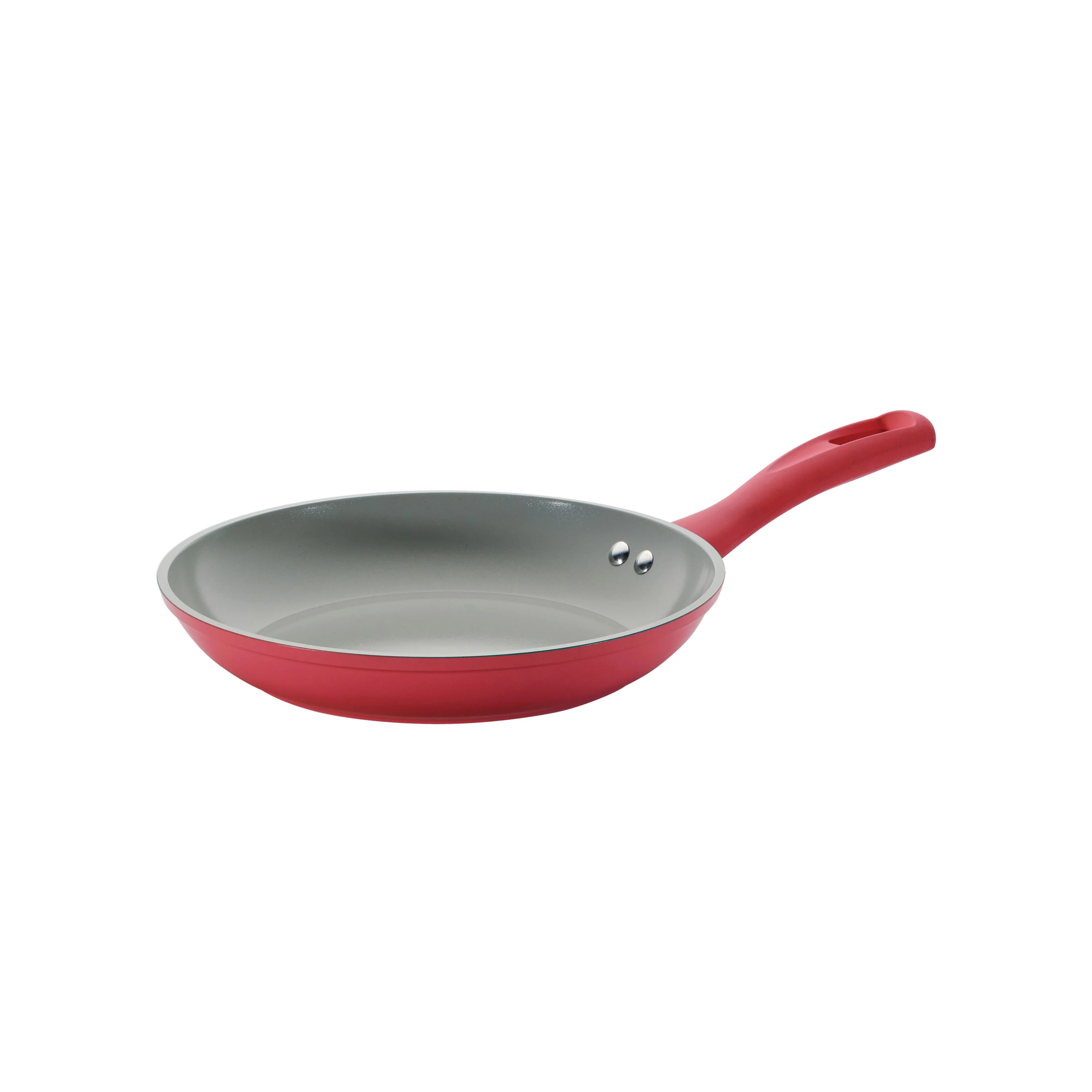 Tramontina Solara 14-Piece Aluminum Ceramic Nonstick Cookware Set with Utensils & Glass Lids, Induction-Ready, Oven & Dishwasher Safe - Red