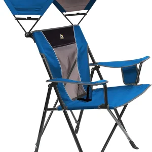 GCI Outdoor Sunshade Rocker Outdoor Rocking Chair with Canopy