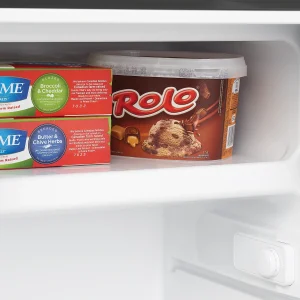 Danby 4.5 cu. ft. Compact Fridge with True Freezer in Stainless Steel (DCR045B1BSLDB)