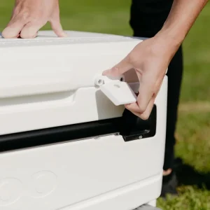 110QT Glide Cooler with Wheels and Telescoping Handle