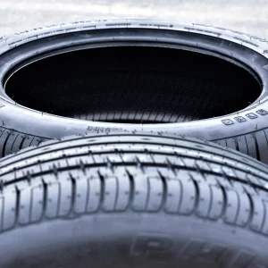 A pair of 2(2) 225/40R20 101W XL AS A/S performance tires