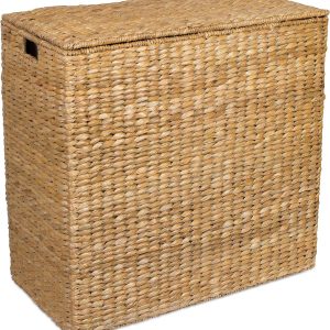 Extra large split gift basket with lining