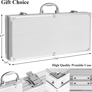 BBQ Grill Accessories Set, Stainless Steel Griddle Tools Kit for Blackstone and Camp Chef, 38Pcs Grill Utensils Set for Barbecue