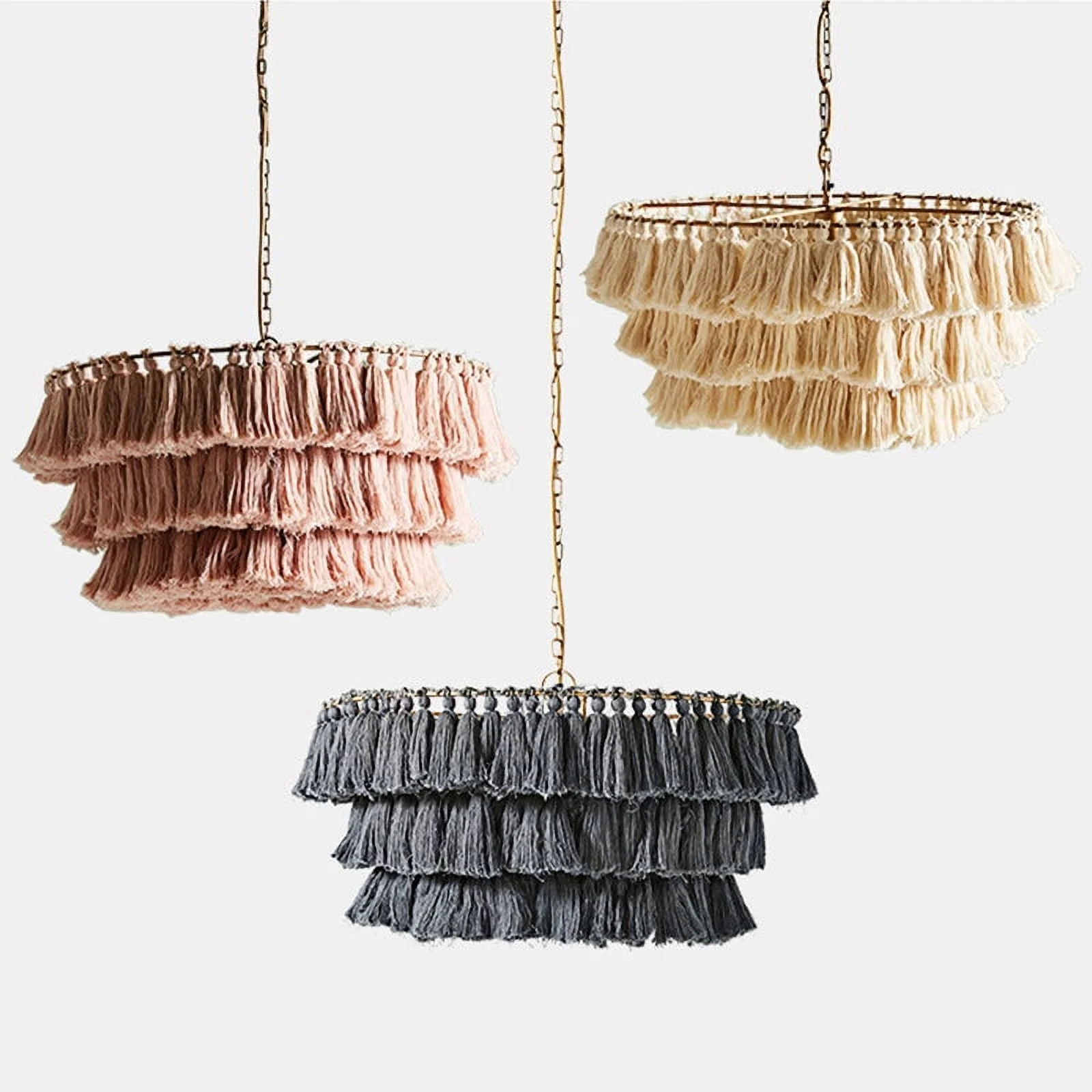 Arturesthome Handmade Woven Rope Pendant INS Creative Home Decoration Lampshade