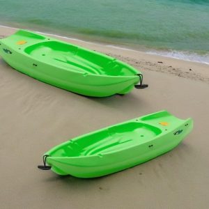 The Wave 6' Youth Kayak with Paddle. Designed for Stability and Safety, It's The Perfect Choice for Young Paddlers Ready to Conquer The Water
