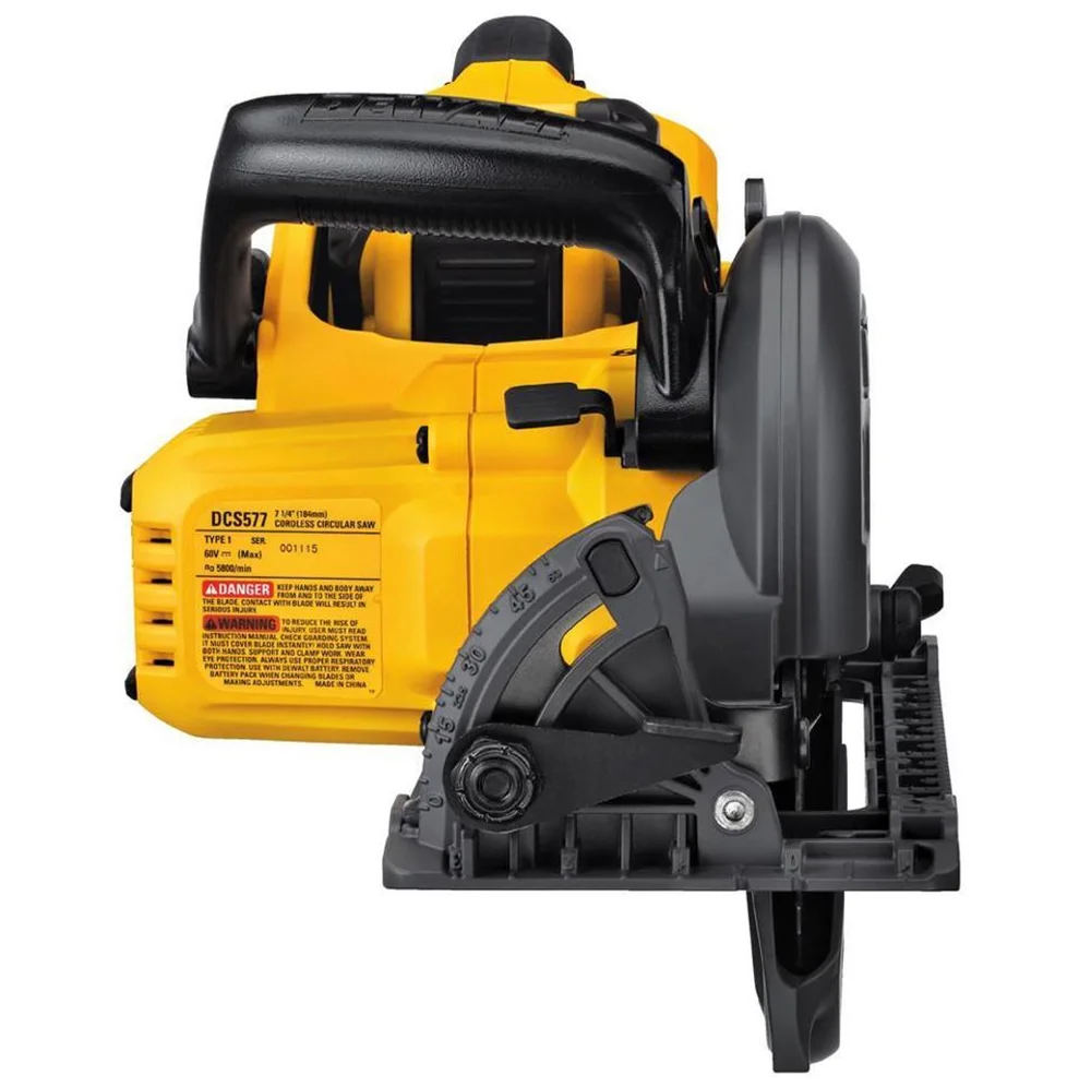 Dewalt DCS577x1 Flexvolt 60v Max Li-Ion 7-1/4 In Cordless Wormdrive Circular Saw
